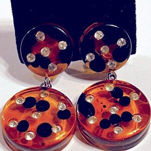 Vintage  clip on earrings